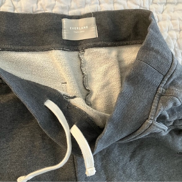 Everlane The Track Wide Leg Gray Pant L - Picture 4 of 10